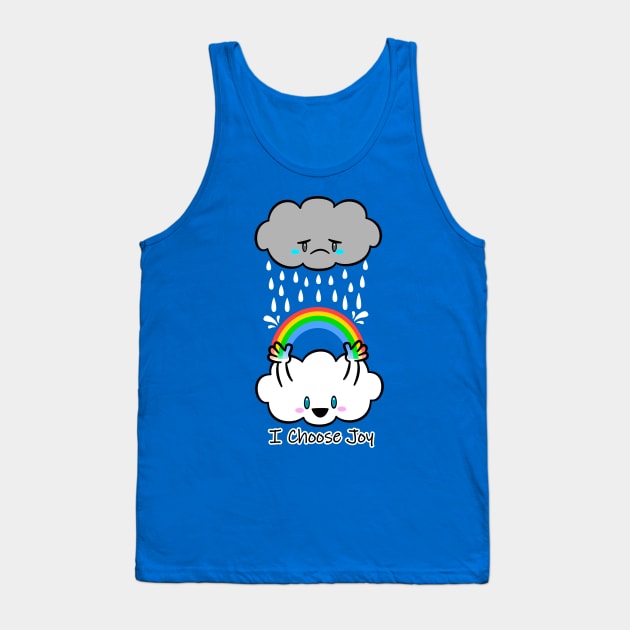 I Choose Joy Tank Top by Toonicorn